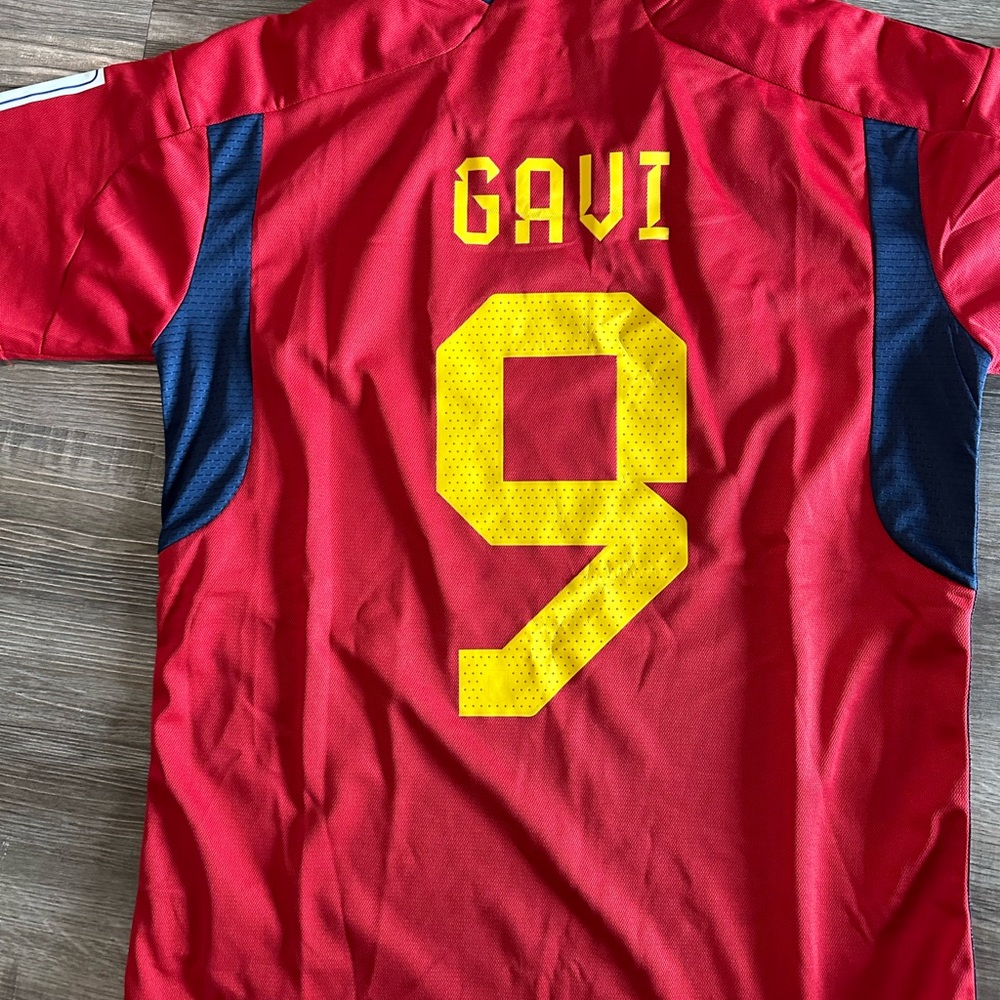 Spain National Team Gavi #9 Jersey